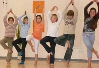 Yoga fr Kinder